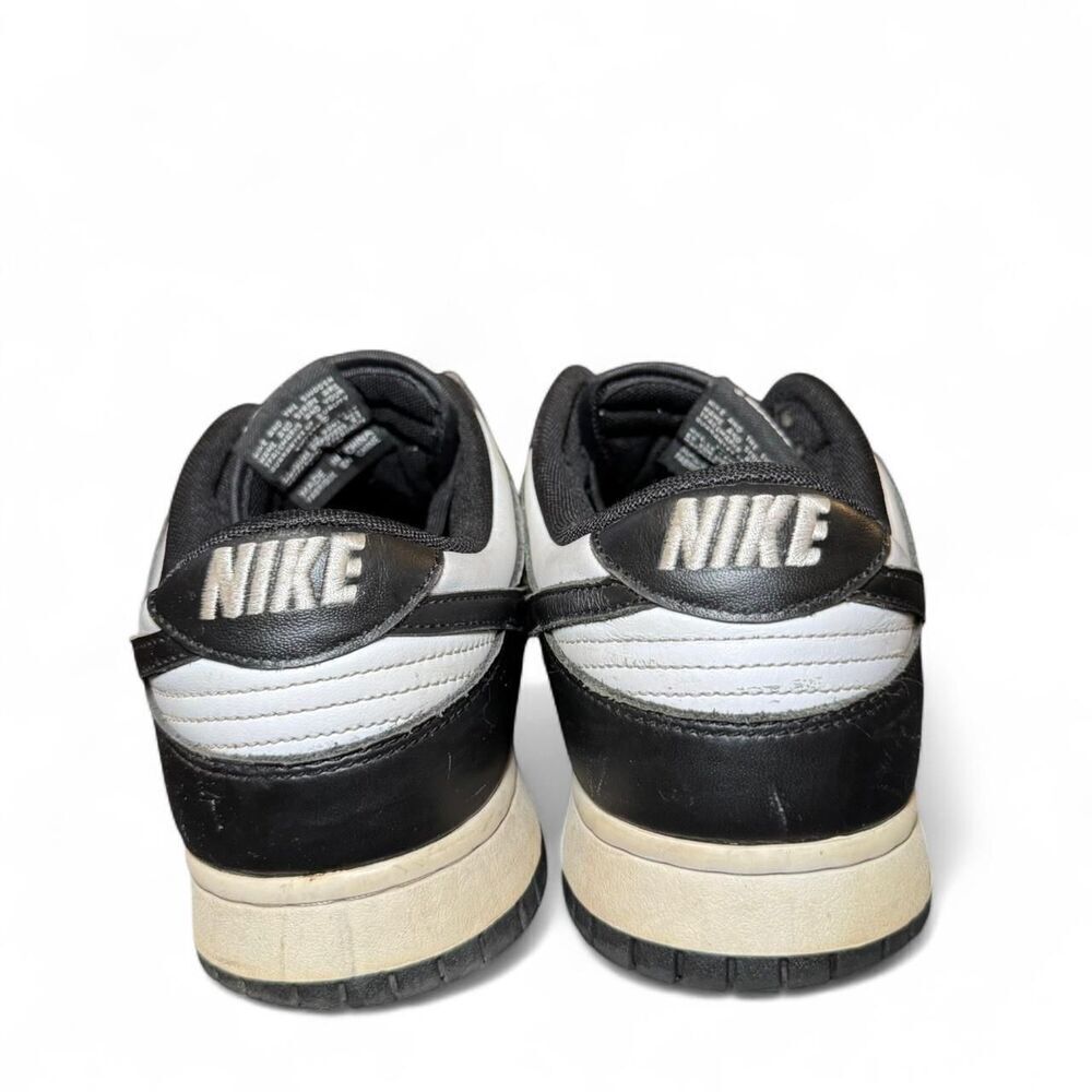Nike Men's Dunk Low Panda Black and White Trainers Size 10.5 OG - Picture 5 of 8